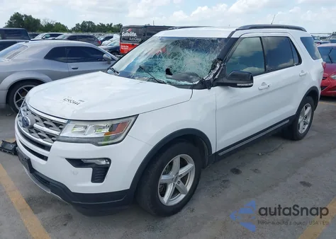 2018 Ford Explorer Xlt from USA, damaged, VIN 1FM5K7D84JGA44547